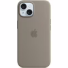 Чохол до мобільного телефона Apple iPhone 15 Silicone Case with MagSafe Clay (MT0Q3ZM/A) - Image 1