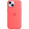 Чохол до мобільного телефона Apple iPhone 15 Silicone Case with MagSafe Guava (MT0V3ZM/A) - Image 1