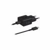 Зарядний пристрій Samsung 25W Power Adapter (w C to C Cable) Black (EP-T2510XBEGEU) - Image 1