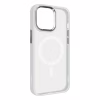 Чохол до мобільного телефона Armorstandart Unit MagSafe Apple iPhone 15 Pro Max Matte Clear Silver (ARM69350) - Image 1