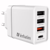 Зарядное устройство Verbatim USB 30W PD3.0 4-ports white (49701) - Image 1