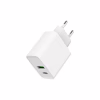 Зарядний пристрій Gembird USB-A + Type-C (PD20W + QC3.0 18W) white (TA-UC-PDQC20-01-W) - Image 1