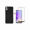 Чехол для мобильного телефона Dengos Kit for Samsung Galaxy A05 (A055) case + glass (Black) (DG-KM-07) - Image 1