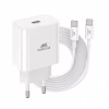Зарядное устройство RivaCase 1xUSB Type-C PD 20 Вт кабель Type-C white (PS4101 WD4 (White)) - Image 1