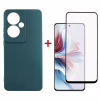 Чохол до мобільного телефона Dengos Oppo Reno 11F + glass Green (DG-KM-96) - Image 1
