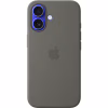 Чохол до мобільного телефона Apple iPhone16 Silicone Case with MagSafe - Stone Gray (MYY33ZM/A) - Image 1
