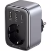 Зарядний пристрій Ugreen 3xUSB 30W Outlet Extender (2хUSB-A+USB-C) CD314 (90613) - Image 1