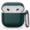 Чехол для наушников Armorstandart Hang Case для Apple AirPods 4 Dark Green (ARM81280) - Image 1