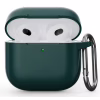 Чехол для наушников Armorstandart Hang Case для Apple AirPods 4 Dark Green (ARM81280) - Image 1