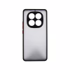 Чохол до мобільного телефона Dengos Matte Xiaomi Redmi Note 14 Pro (Black) (DG-TPU-MATT-156) - Image 1