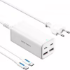 Зарядний пристрій VENTION 4xUSB 100W (2xUSB-C+2xUSB-A) PD3.0/QC 3.0/GaN White (FBSWG-EU) - Image 1