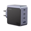 Зарядний пристрій Ugreen 4xUSB 100W (3xUSB-C+USB-A) Gan Nexode Fast Charger Grey X565 (35043) - Image 1