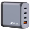 Зарядное устройство Verbatim GaN 140 W 4 ports (2xUSB-C-140 W,USB-C 20 W /USB-A -3.0) (32203) - Image 1
