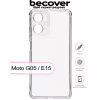 Чохол до мобільного телефона BeCover Anti-Shock Motorola Moto G05 / E15 Clear (713470) - Image 1