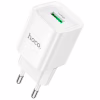 Зарядний пристрій HOCO C145A Charm USB QC3.0 White (6942007630214) - Image 1