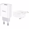 Зарядний пристрій HOCO C81A Asombroso USB + cable Micro 5P 10.5W White (6931474727954) - Image 1
