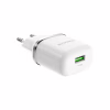 Зарядний пристрій BOROFONE BA36A High Speed USB QC3.0 18W White (6931474715975) - Image 1