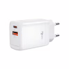 Зарядний пристрій XO CE16 67.5W USB-C PD45W + USB-A QC 22.5W White (CE16_White) - Image 1
