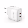 Зарядний пристрій XO L140 35W 2xUSB-C PD White (L140_White) - Image 1