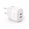 Зарядное устройство XO L140 35W 2xUSB-C PD White (L140_White) - Image 1