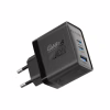 Зарядний пристрій Promate powerport-45 2xUSB-C PD + USB-A QC 45W Black (powerport-45.black) - Image 1