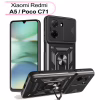 Чохол до мобільного телефона BeCover Military Xiaomi Redmi A5 / Poco C71 Black (713543) - Image 1