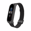 Ремешок для фитнес браслета BeCover Metal для Xiaomi Mi Smart Band 8 Black (709357) - Image 1