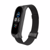 Ремінець до фітнес браслета BeCover Metal для Xiaomi Mi Smart Band 8 Black (709357) - Image 1