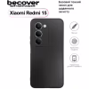 Чохол до мобільного телефона BeCover Silicone Xiaomi Redmi 15 4G (171mm) EU Black (713782) - Image 1