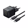 Зарядний пристрій Baseus 1xUSB-C 30W + 1xUSB + cable USB-C to USB-C 60W 1.0m (P1011160A113-01) - Image 1