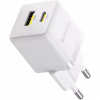 Зарядний пристрій Baseus 1xUSB-C 30W + 1xUSB white (P1011160A213-00) - Image 1