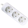 Сетевой удлинитель Defender E330 3.0 m 3 роз white (99222) - Image 1