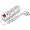 Сетевой удлинитель Electrum C-ES-1795 3.0m, 5 роз, white (C-ES-1795) - Image 1