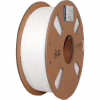 Пластик для 3D-принтера Gembird PLA+, 1.75 мм, 1 kg, white (3DP-PLA+1.75-02-W) - Image 1