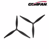 Пропелер для дрона Gemfan F1510 Folding 3 Blade Glass Fiber Nylon - Black 1CW + 1CCW (PMGNF1510-3A2) - Image 1