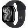 Смарт-годинник Apple Watch Series 11 GPS 42mm Jet Black Aluminium Case with Black Sport Band - S/M (MEQT4RK/A) - Image 1