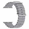 Ремешок для смарт-часов Armorstandart Ocean Band для Apple Watch 49/46/45/44/42 (Series 1-3) Cloudy Grey (ARM85141) - Image 1