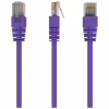 Патч-корд 0.5м, UTP, cat.5e, CCA, violet Cablexpert (PP12-0.5M/V) - Image 1