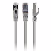 Патч-корд 0.5м S/FTP Cat 6A CU LSZH grey Cablexpert (PP6A-LSZHCU-0.5M) - Image 1