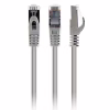 Патч-корд 0.5м S/FTP Cat 6A CU LSZH grey Cablexpert (PP6A-LSZHCU-0.5M) - Image 1
