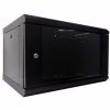 Шкаф настенный Hypernet 6U 19" 600x450 (WMNC-6U-FLAT-BLACK) - Image 1
