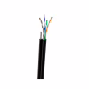 Кабель мережевий OK-Net UTP-cat.5E-SL, трос 4*0,5мм, outdoor, 305м (КППт-ВП (100) 4*2*0,49) - Image 1