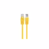 Патч-корд 0.25м UTP cat 6 CCA yellow Cablexpert (PP6U-0.25M/Y) - Image 1