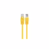 Патч-корд 0.25м UTP cat 6 CCA yellow Cablexpert (PP6U-0.25M/Y) - Image 1