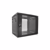 Шкаф настенный Merlion 9U 19" 600*450*500 (Ш*Г*В)мм, black (Ml3-6409 / 23527) - Image 1