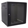 Шкаф настенный Merlion 18U 19" 600*450mm (Ш*Г)мм, black (Ml3-6418) - Image 1