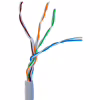 Кабель сетевой UTP 305м, cat.5e, CCA(25%), 4*2*0,51, PVC, indoor, grey GEAR (GEC-UTPCCA25051305) - Image 1