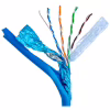 Кабель мережевий GEAR FTP 305м, cat.5e, CCA(25%), 4*2*0,51, PVC, indoor, blue (GEC-FTPCCA25051305) - Image 1
