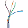 Кабель мережевий UTP 305м, cat.5e, CCA, 4*2*0,50, PVC, indoor, grey GEAR (GEC-UTPCCA050305) - Image 1