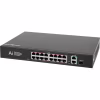 Комутатор мережевий Greenvision GV-010-D-16+2 PG+1 SFP (GV-010-D-16+2PG+1SFP) - Image 1